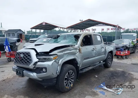 2023 Toyota Tacoma Double Cab/Sr/Sr5/Trail/Trd Sport/Trd Off Road/Trd Pro from USA, damaged, VIN 3TMCZ5AN7PM571938